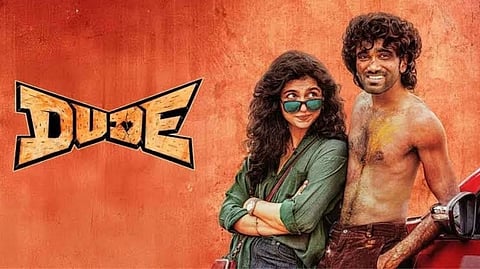 ഡ്യൂഡ് പോസ്റ്ററിൽ മമിത ബൈജുവും പ്രദീപ് രം​ഗനാഥനും