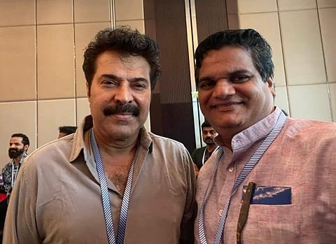 മമ്മൂട്ടിയും സാജു കൊടിയനും