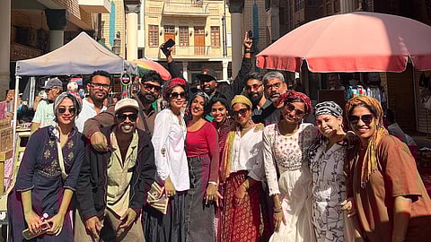 റിമ കല്ലിങ്കലിന്റെ മാമാങ്കം ഡാൻസ് കമ്പനി ബാ​ഗ്​ദാദ് ഇന്റർനാഷണൽ തിയേറ്റർ ഫെസ്റ്റിവലിനെത്തിയപ്പോൾ