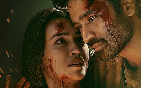 തേ​രേ ഇ​ഷ്ക് മേം' എന്ന ചിത്രത്തിൽ ധനുഷും കൃ​തി സ​നോ​ണും