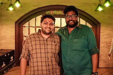 ഷാജി കൈലാസും മകൻ ജ​ഗൻഷാജികൈലാസും