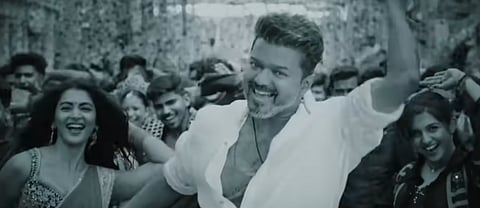 'ജനനായകൻ' ഓഡിയോ ലോഞ്ചിന് മുന്നോടിയായി പുറത്തിറക്കിയ വീഡിയോയിൽ നിന്ന്