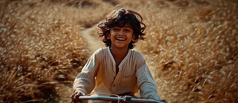 എഐ ഉപയോ​ഗിച്ച് ഇൻഡിവുഡ് നിർമ്മിച്ച 'ബീയിങ്'എന്ന ചലച്ചിത്രത്തിൽ നിന്ന്