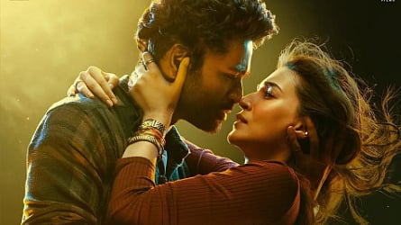 തേരേ ഇഷ്‌ക് മേം എന്ന സിനിമയിൽ ധനുഷും കൃതി സനോണും