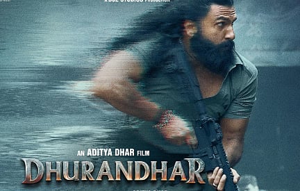 'ധു​ര​ന്ധ​ർ' പോസ്റ്റർ