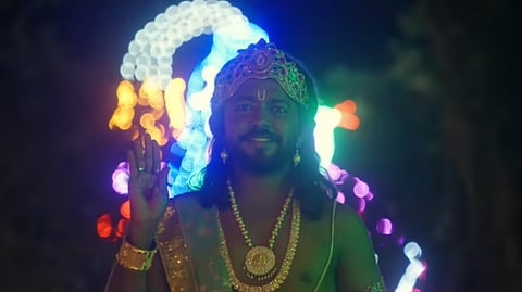 ‘മാജിക് മഷ്റൂംസി'ലെ ​ഗാനരം​ഗത്തിൽ വിഷ്ണു ഉണ്ണികൃഷ്ണൻ