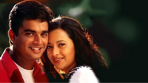 മാധവനും റീമ സെന്നും 'മിന്നലെ'യിൽ