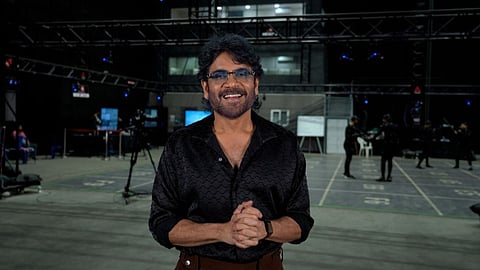 നാ​ഗാർജുന മോഷൻ ക്യാപ്ചർ ലാബിൽ