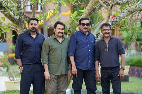 ബിനു ജോര്‍ജ് അലക്‌സാണ്ടർ,മോഹൻലാൽ,പ്രിയദർശൻ,ആന്റണി പെരുമ്പാവൂർ