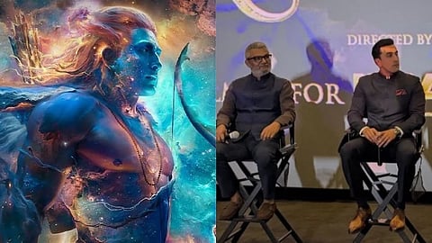 'രാമായണം' പോസ്റ്റർ,ലോ​സ് ഏ​ഞ്ച​ൽ​സി​ൽ ന​ട​ന്ന ച​ട​ങ്ങി​ൽ ര​ൺ​ബീ​ർ ക​പുർ