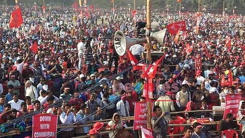২০১৯ সালে বামেদের শেষ ব্রিগেড সমাবেশ