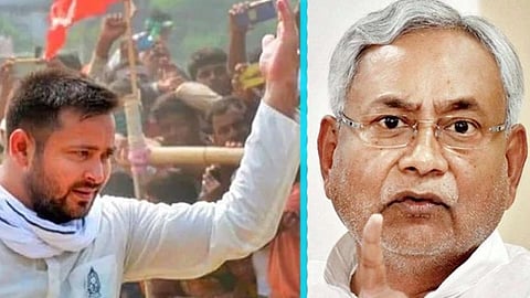 তেজস্বী যাদব ও নীতিশ কুমার