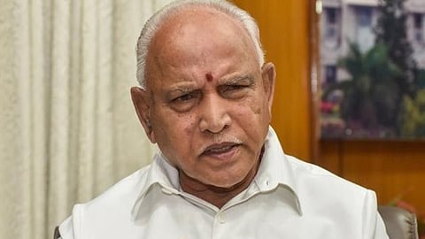 কর্ণাটকের মুখ্যমন্ত্রী বি এস ইয়েদুরাপ্পা