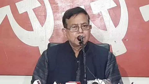 সাংবাদিক সম্মেলনে মহম্মদ সেলিম