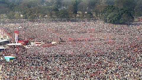 ২০১৯ এ বামেদের ব্রিগেড সমাবেশ 