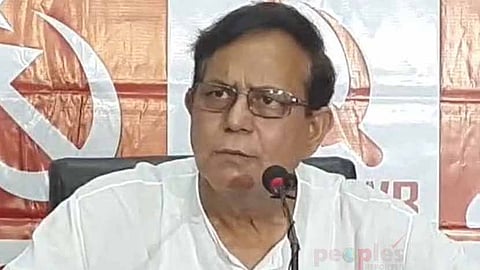 কলকাতায় সাংবাদিক সম্মেলনে মহম্মদ সেলিম