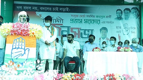 কালিয়াগঞ্জের জনসভায় অধীর চৌধুরী