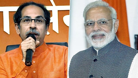 উদ্ধব ঠাকরে ও নরেন্দ্র মোদি