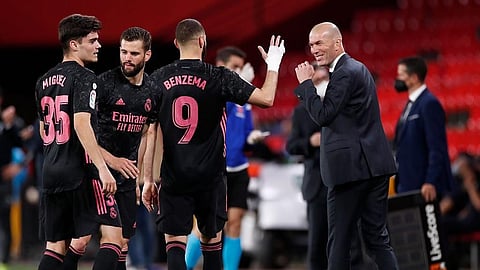 করিম বেনজেমা ও জিনেদিন জিদান