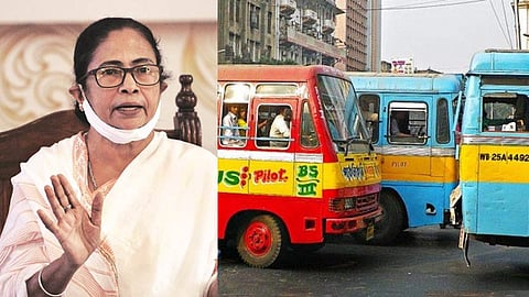 বাস ভাড়া বাড়ানোর দাবিতে মুখ্যমন্ত্রীকে চিঠি বেসরকারি বাস মালিক সংগঠনের