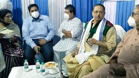 ভুয়ো টিকাকান্ডে অভিযুক্ত দেবাঞ্জন দেব 