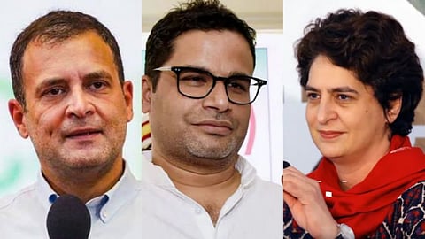 রাহুল গান্ধী, প্রশান্ত কিশোর এবং প্রিয়ঙ্কা গান্ধী