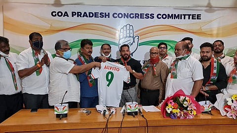 আনুষ্ঠানিকভাবে কংগ্রেসে যোগ দিলেন অ্যালভিটো ডি কুনহা 