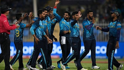 জয়ের পর শ্রীলঙ্কা 