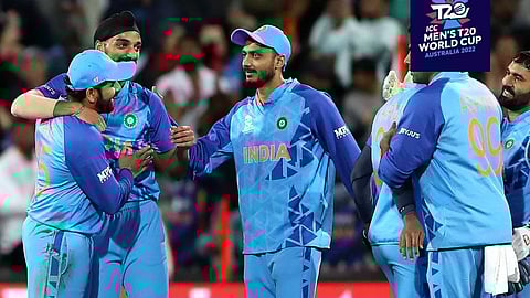 জয়ের পর টিম ইন্ডিয়া