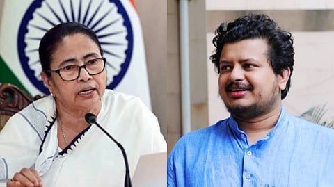 মমতা ব্যানার্জি এবং ঋতব্রত ব্যানার্জি