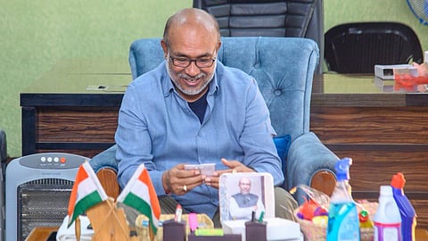 মণিপুরের প্রাক্তন মুখ্যমন্ত্রী ও বিজেপি নেতা এন বীরেন সিং
