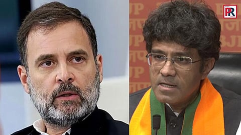 রাহুল গান্ধী ও সি আর কেশবন