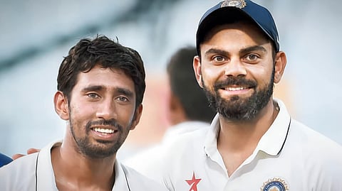 ঋদ্ধিমান সাহা এবং বিরাট কোহলি