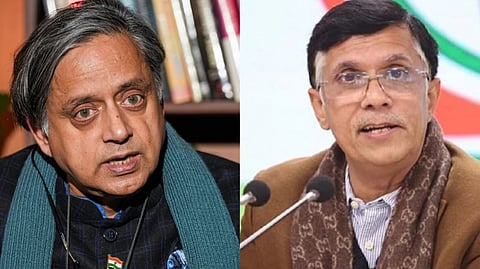 শশী থারুর এবং পবন খেরা