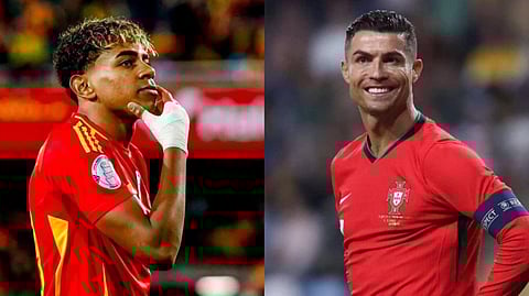 ইয়ামল ও ক্রিশ্চিয়ানো রোনাল্ডো