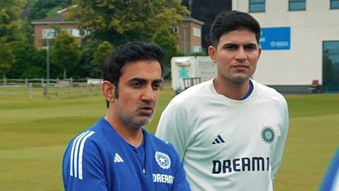 গৌতম গম্ভীর এবং শুবমন গিল