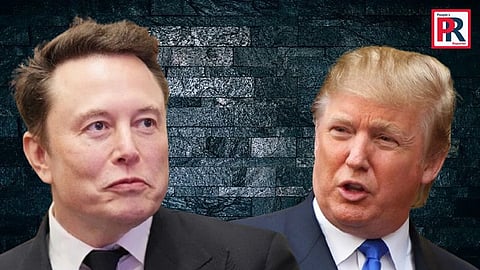 এলন মাস্ক ও ডোনাল্ড ট্রাম্প 