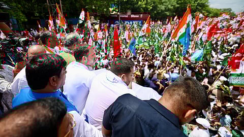 পথে রাহুল-তেজস্বী