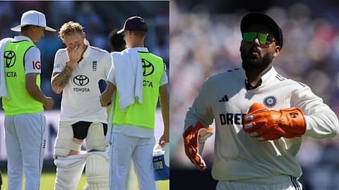 বেন স্টোকস এবং ঋষভ পন্থের চোট নিয়ে উদ্বেগ