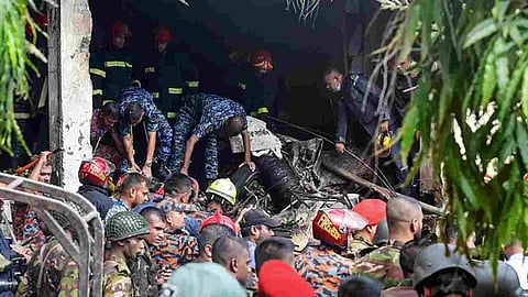 ঢাকায় বিমান দুর্ঘটনায় মৃতের সংখ্যা বেড়ে ২৭