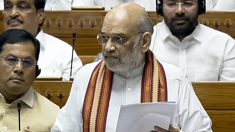 লোকসভায় অমিত শাহ