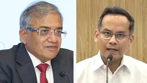 মুখ্য নির্বাচন কমিশনার জ্ঞানেশ কুমার ও কংগ্রেস সাংসদ গৌরব গগৈ