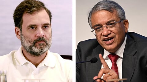 রাহুল গান্ধী ও জ্ঞানেশ কুমার
