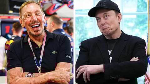 ল্যারি এলিসন এবং ইলন মাস্ক (বাঁদিক থেকে)