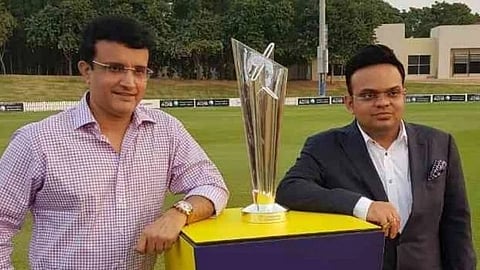 জয় শাহ এবং সৌরভ গাঙ্গুলি