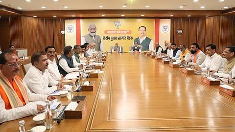 দিল্লিতে বিজেপির বৈঠক 