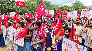 সিআইটিইউ-র বিক্ষোভ