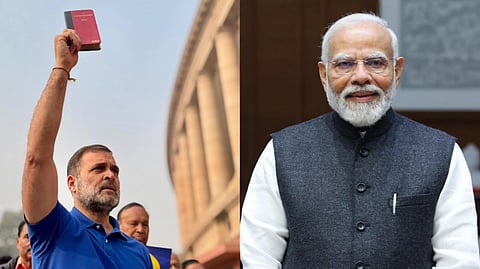 সংবিধান দিবসে বিশেষ বার্তা নরেন্দ্র মোদী এবং রাহুল গান্ধী সহ অন্যান্য নেতাদের