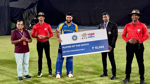 গুজরাটকে হারালো বাংলা