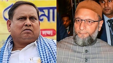 হুমায়ুন কবীর এবং AIMIM প্রধান আসাদউদ্দিন ওয়েইসি